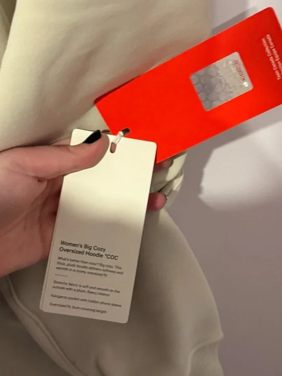 NWT Team Canada Womens Big Cozy Oversized Hoodie - Picture 11 of 11